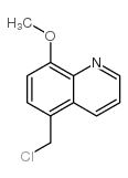 5-(氯甲基)-8-甲氧基喹啉结构式