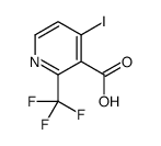 4-Iodo-2-trifluoromethyl-nicotinic acid Structure