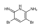 3,5-dibromopyridine-2,6-diamine Structure