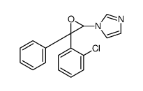 1-[3-(2-chlorophenyl)-3-phenyloxiran-2-yl]imidazole Structure
