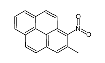 2-methyl-1-nitropyrene Structure