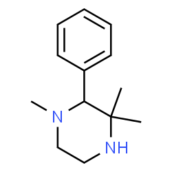 Piperazine, 1,3,3-trimethyl-2-phenyl- (8CI) Structure