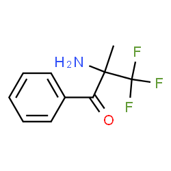 Propiophenone,2-amino-2-(trifluoromethyl)- (8CI) Structure