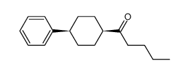 cis-4-pentanoyl-1-phenylcyclohexane结构式