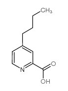 4-butylpyridine-2-carboxylic acid Structure