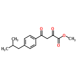 Methyl 4-(4-isobutylphenyl)-2,4-dioxobutanoate picture
