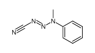 1-phenyl-3-cyano-1-methyltriazene结构式