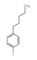 1-碘-4-正戊烷基苯结构式