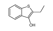 2-ethyl-benzo[b]thiophen-3-ol结构式
