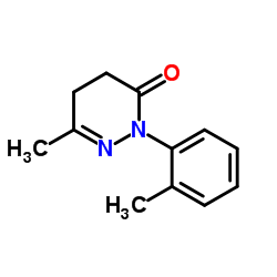 6-Methyl-2-(o-tolyl)-4,5-dihydropyridazin-3(2H)-one Structure