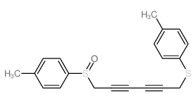 Benzene,1-methyl-4-[[6-[(4-methylphenyl)sulfinyl]-2,4-hexadiynyl]thio]- (9CI) picture