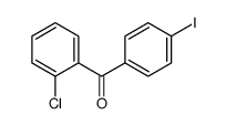 2-CHLORO-4'-IODOBENZOPHENONE Structure