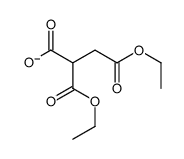 4-ethoxy-2-ethoxycarbonyl-4-oxobutanoate结构式