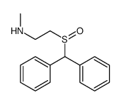 2-benzhydrylsulfinyl-N-methylethanamine结构式