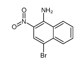 4-溴-2-硝基萘-1-胺结构式