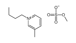 1-butyl-3-methylpyridin-1-ium,methyl sulfate结构式