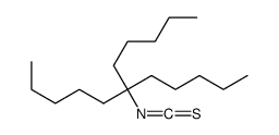 6-isothiocyanato-6-pentylundecane Structure