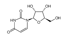 尿嘧啶核苷-15N2结构式