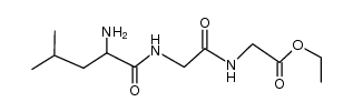 DL-leucyl=]glycyl=]glycine ethyl ester Structure