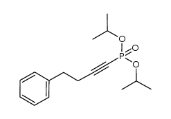 diisopropyl (4-phenylbut-1-yn-1-yl)phosphonate Structure