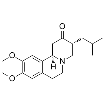 (+)-丁苯那嗪结构式