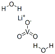 Lithium metavanadate dihydrate structure