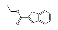 ethyl 1H-indene-2-carboxylate结构式
