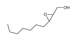 [(2S,3R)-3-heptyloxiran-2-yl]methanol结构式