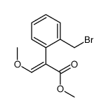 2-(溴甲基)-alpha-(甲氧基亚甲基)苯乙酸甲酯结构式