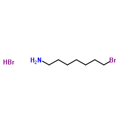 7-溴庚烷-1-胺氢溴酸盐结构式