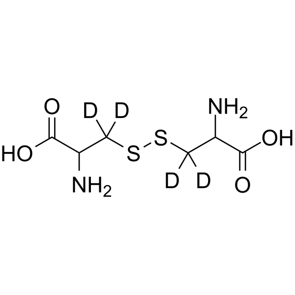 DL-Cystine-d4 Structure