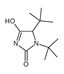 1,5-ditert-butylimidazolidine-2,4-dione结构式