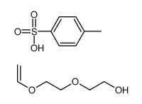 2-(2-ethenoxyethoxy)ethanol,4-methylbenzenesulfonic acid结构式