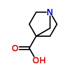 1-氮杂双环[2.2.1]庚烷-4-羧酸结构式