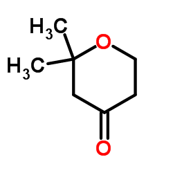 四氢-2,2-二甲基-4H-吡喃-4-酮结构式