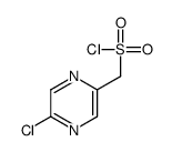 (5-chloropyrazin-2-yl)methanesulfonyl chloride Structure