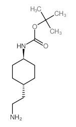 2-[反式-4-(Boc-氨基)环己基]乙胺图片