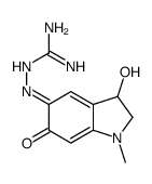 Adrenochrome monoguanylhydrazone structure