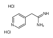 2-吡啶-4-基-乙脒双盐酸盐结构式