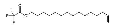 pentadec-14-enyl 2,2,2-trifluoroacetate结构式