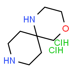 4-oxa-1,9-diazaspiro[5.5]undecane 2hcl结构式