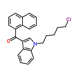JWH 018 N-(5-chloropentyl) analog结构式