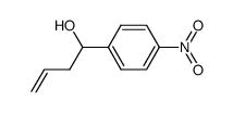 1-(4-nitrophenyl)but-3-en-1-ol Structure
