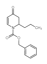 4-氧代-2-丙基-3,4-二氢吡啶-1(2H)-羧酸苄酯结构式