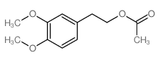 Benzeneethanol,3,4-dimethoxy-, 1-acetate结构式