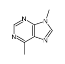9H-Purine, 6,9-dimethyl- (7CI,8CI,9CI) Structure
