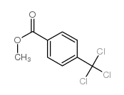 4-三氯甲基苯甲酸甲酯结构式