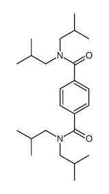 1-N,1-N,4-N,4-N-tetrakis(2-methylpropyl)benzene-1,4-dicarboxamide结构式