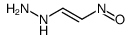 2-nitrosoethenylhydrazine Structure