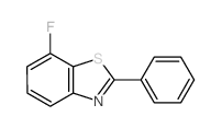 Benzothiazole,7-fluoro-2-phenyl- Structure